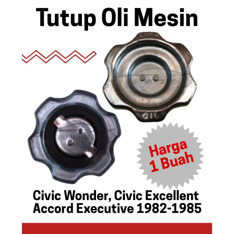 Tutup Oli Mesin Civic Wonder, Civic Excellent, Accord Executive