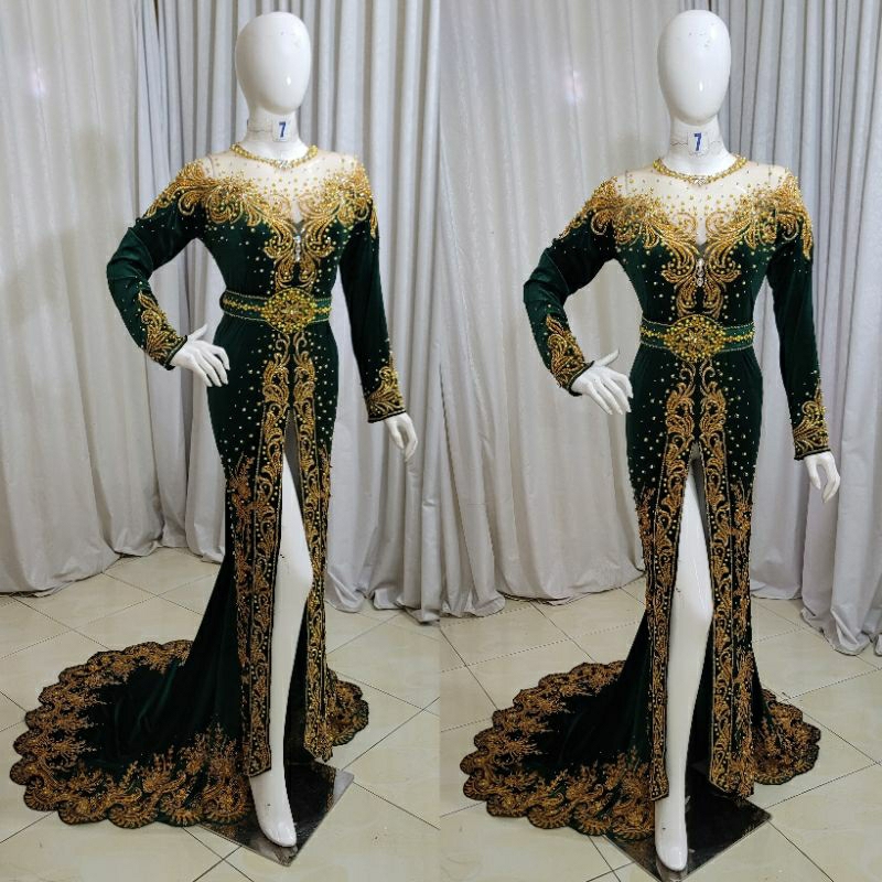 KEBAYA BLUDRU  HIJAU JAWA MODERN