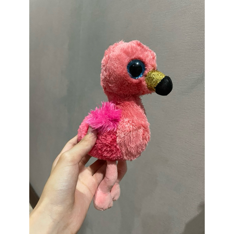 Boneka Flamingo TY Plush Preloved