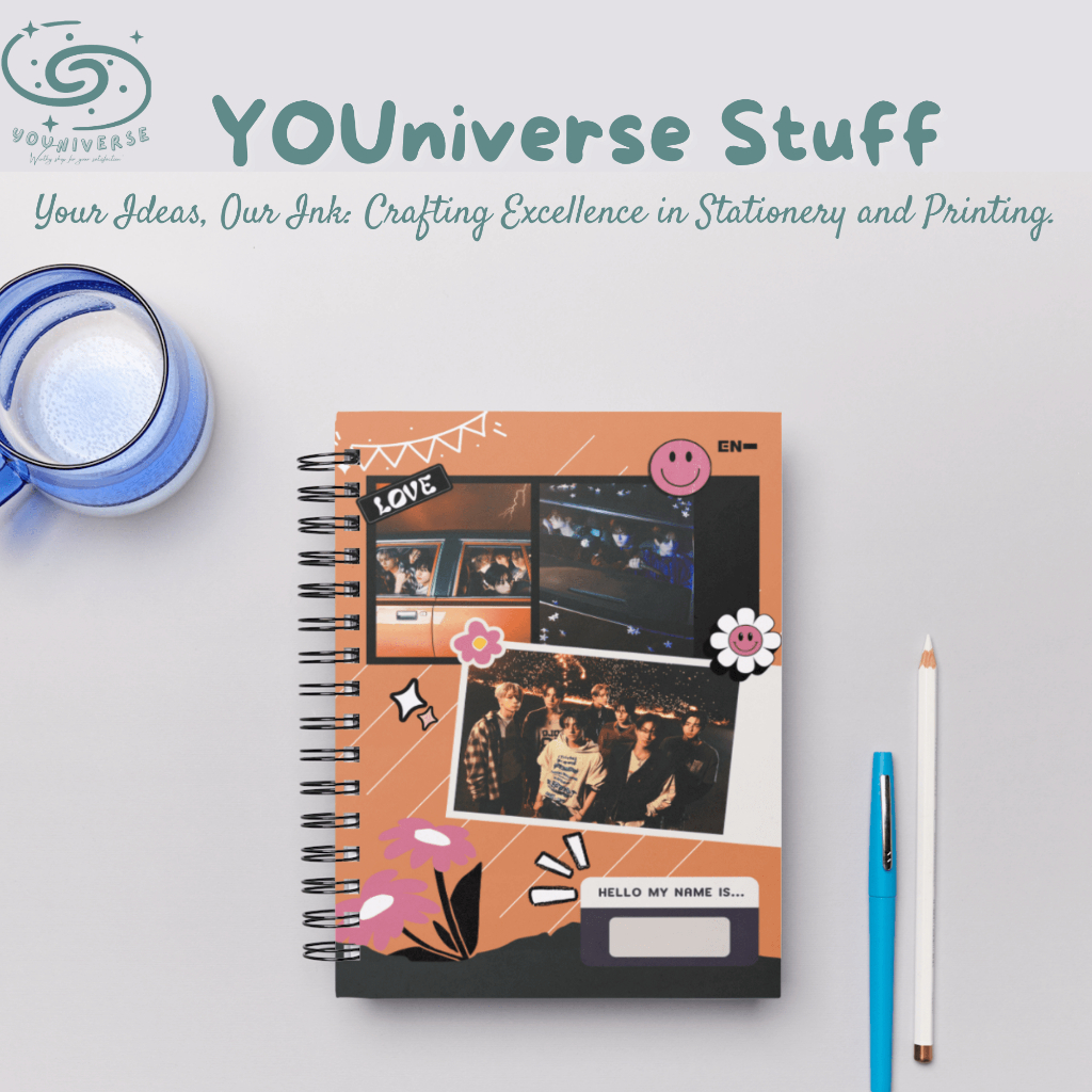 

Notebook Spiral A5 ENHYPEN 'Orange Blood'/Jurnal Book/K-Pop Notebook