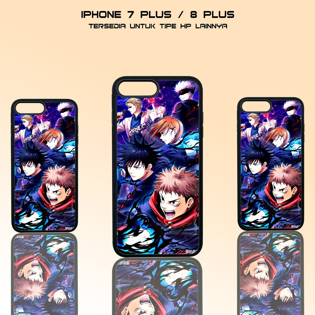 Case Iphone 7 Plus / 8 Plus - Casing Iphone 7 Plus / 8 Plus - ( GOJO SATORU ) - Case Glossy - Case H