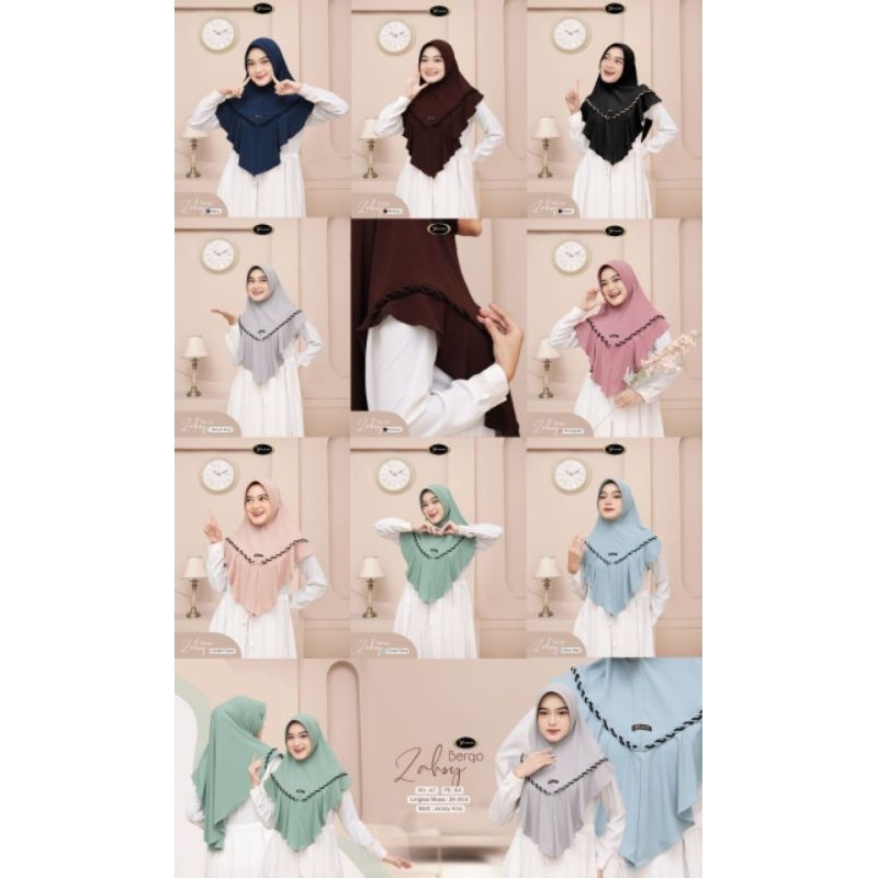 ZAHSY JILBAB INSTAN YESSANA