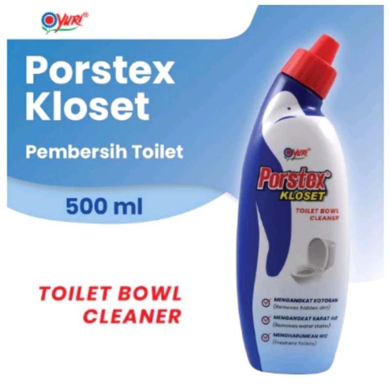 Porstex Kloset 500ml - Yuri Porstex Kloset Pembersih Toilet 500ml