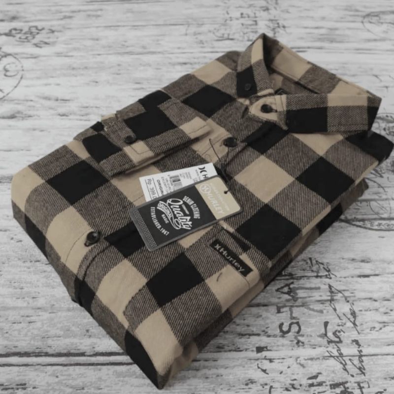 Kemeja Pria Lengan Panjang Premium Baju Kemeja Flanel Cowok Cewek Distro MOTIF Kotak Kotak Hem Cowok