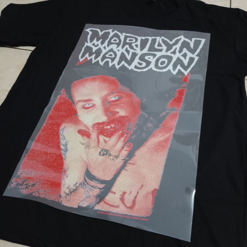 SABLON DTF BAND MARILYN MANSON VINTAGE SABLON RASTER DTF