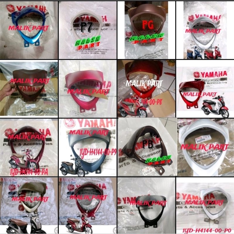 BATOK KEPALA LAMPU FINO FI 115-125 FINO GRANDE ORI YAMAHA