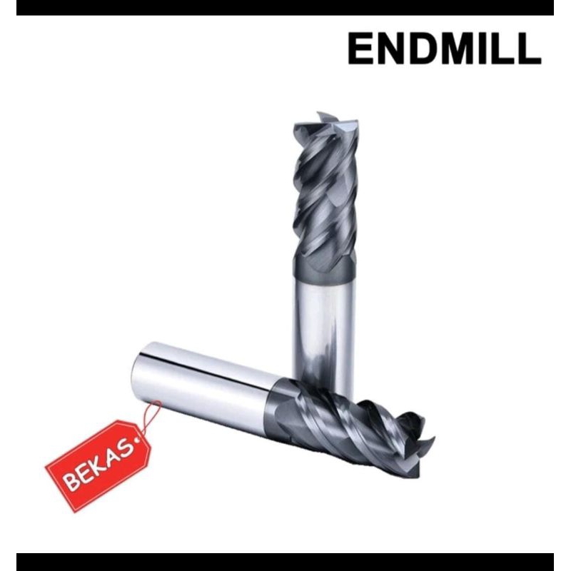 Endmill Frais Milling diameter 12 carbide endmil karbid End mill bekas