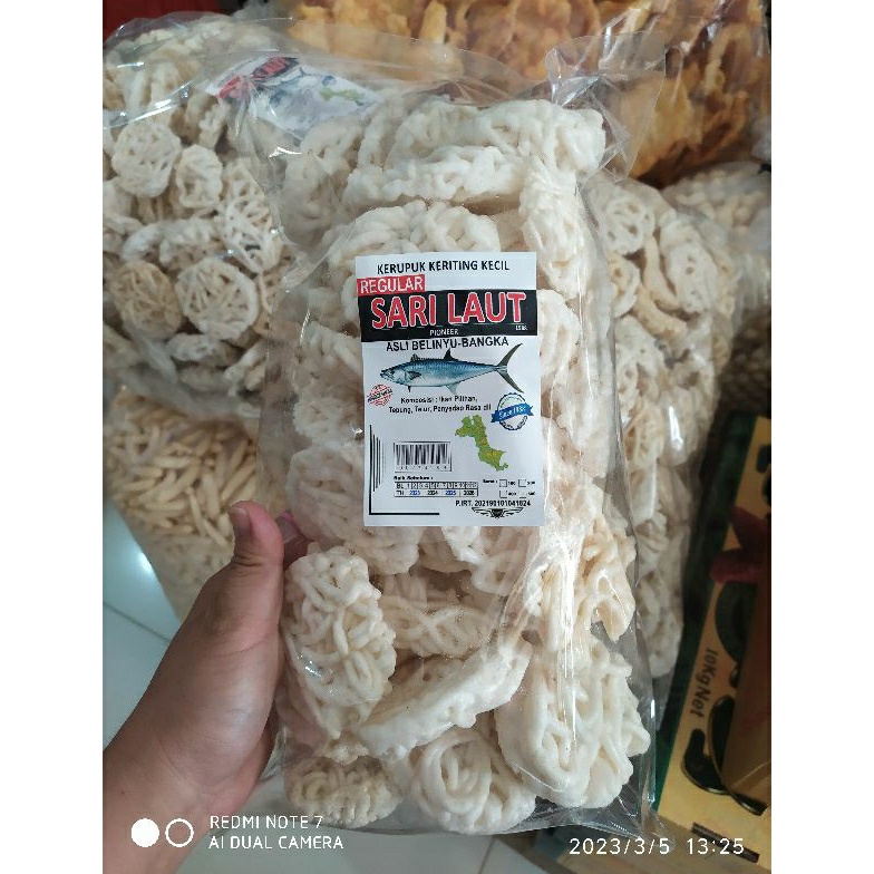 

Jaman Nw Kerupuk ikan sari laut khas belinyu bangka kerupuk keriting kerupuk ikan SGI