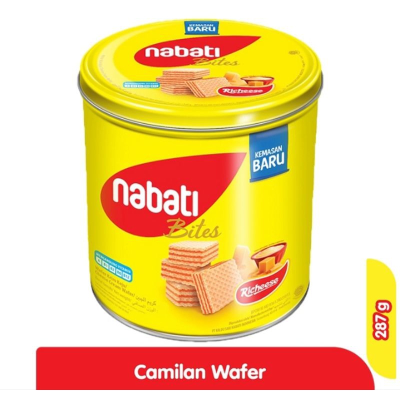 

nabati Bites Wafer Richeese Keju 300g