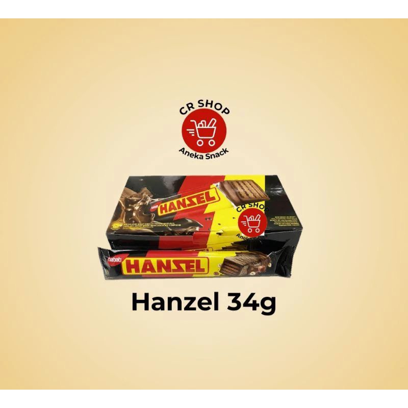 

Hanzel chocolate wafer premium 24g [1 box 12 pcs]