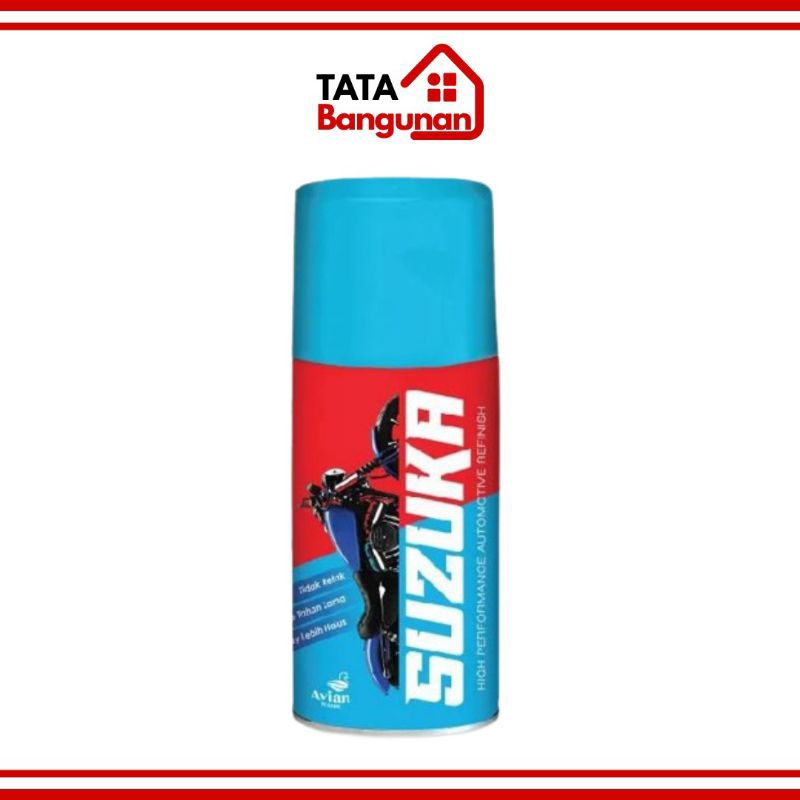 SUZUKA Spray Cat Pilox 300cc Cat Semprot Besi Kayu Plastik Warna Fluorescent Tembaga Solid Metalic C