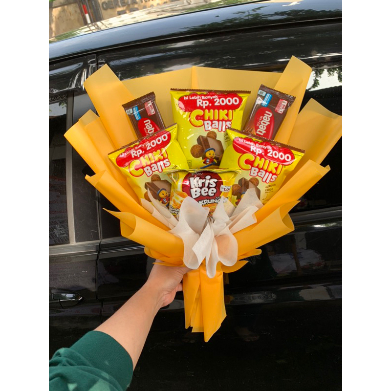 

Buket snack surabaya / buket snack murah / snack buket / buket valentine