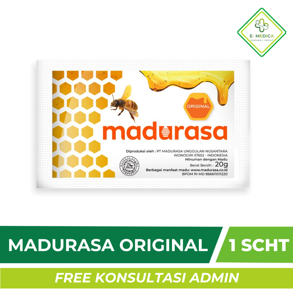 

(1 Sachet) Madurasa Original - Menjaga Stamina dan Daya Tahan Tubuh