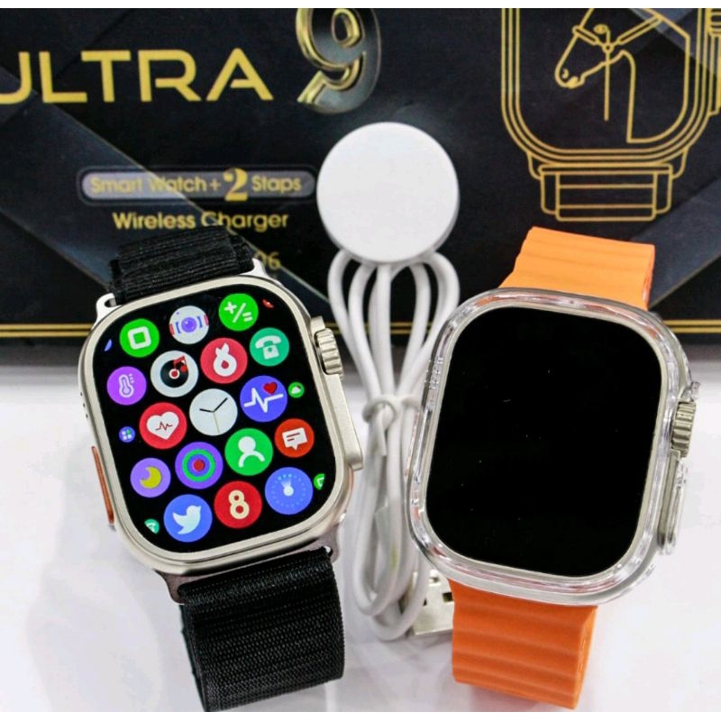 Jam Tangan Pintar SmartWatch Unisex Ultra 9 DT900 Original
