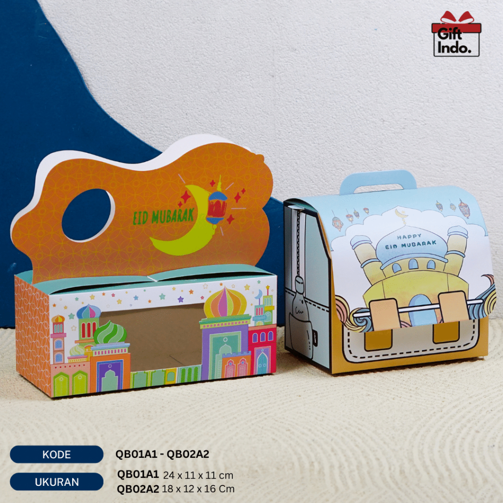 Hampers Idul Fitri / Box Souvenir / Kotak Hampers Lebaran / Packaging Kue Kering / Box Kue Kering Le