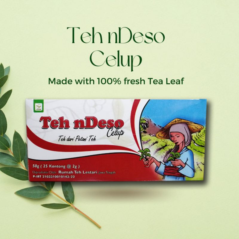 

Teh nDeso Jasmine tea 100% lokal