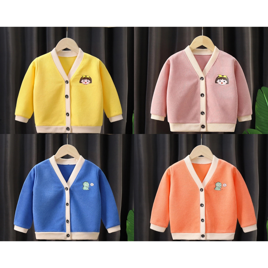 Sweater Anak Perempuan 6 Bulan - 3 Tahun / Cardigan Anak Perempuan Import / Cardigan Rajut Anak Cewe
