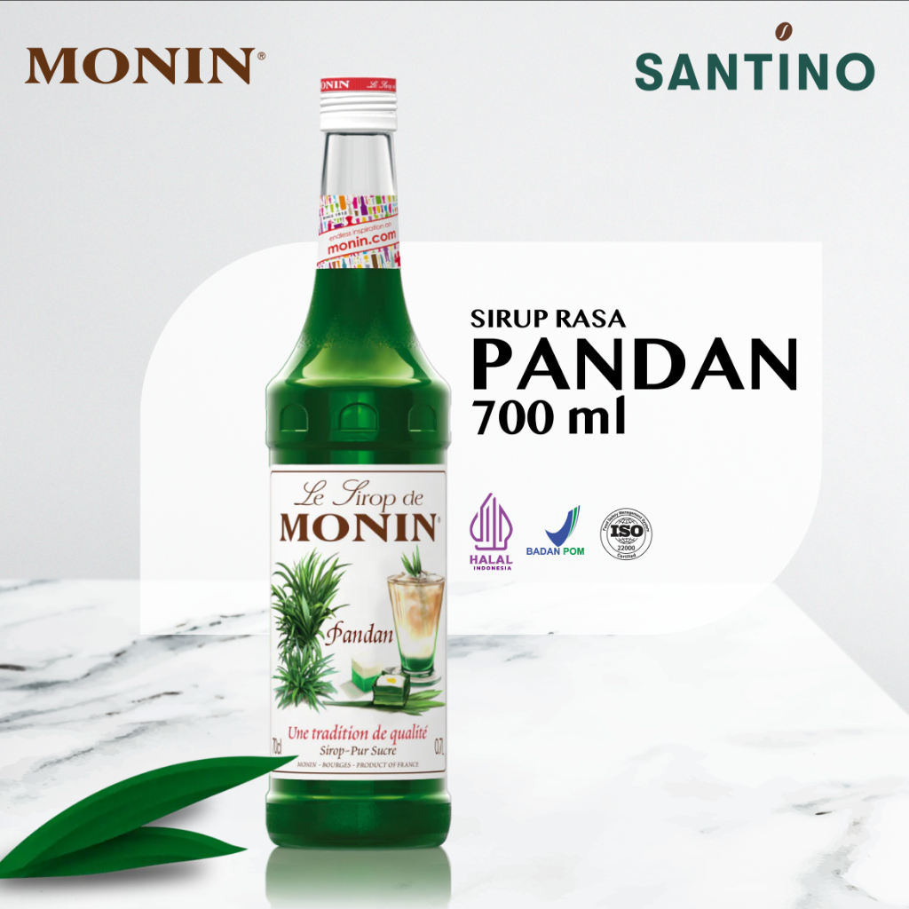 

Monin Syrup Pandan - Sirup Horeca Daun Pandan 700 ml / 70 cl