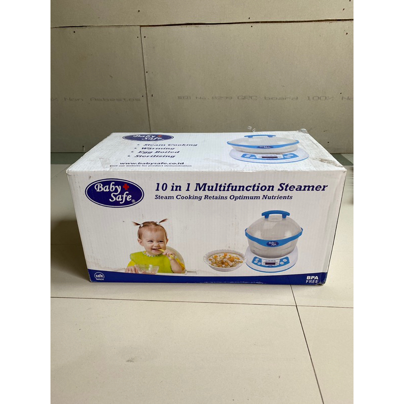[Preloved-Masih baru-Turun Harga Lagi] Baby Safe 10 in 1 Multifunction Steamer