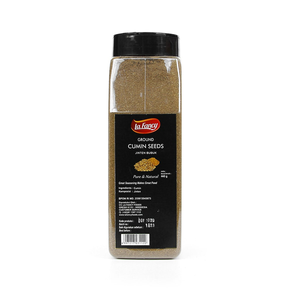 

La Fancy Foods Jinten Bubuk 100% Murni 440g