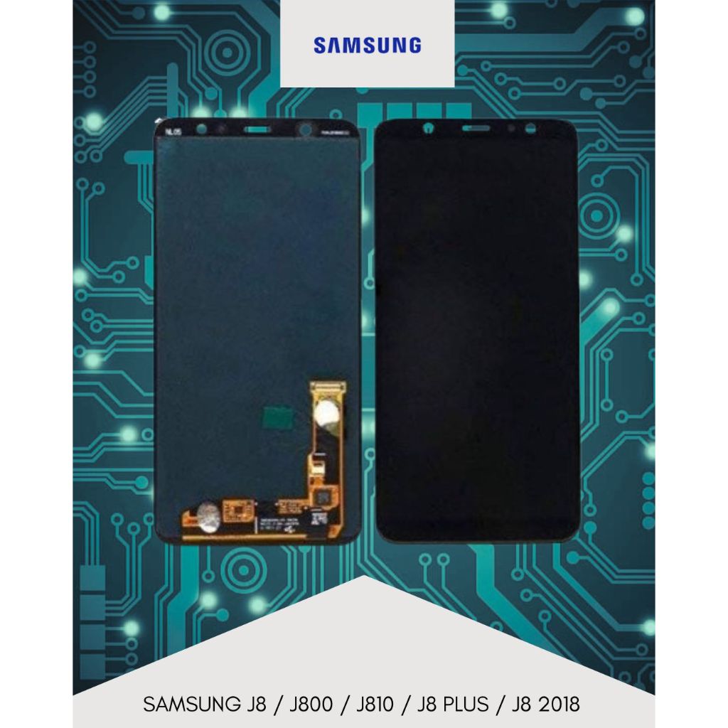 LCD FULLSET TOUCHSCREEN SAMSUNG J8 / J800 / J810 / J8 PLUS / J8 2018 ORIGINAL JU LCD OG LCD HARGA TE