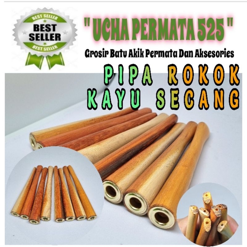 pipa kayu secang panjang 10-11cm / once kayu secang
