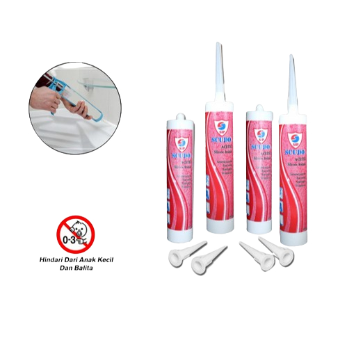Sealant Sealent Silent Lem Lim Kaca Akuarium Jendela Rumah Perekat Super Kuat Portabel