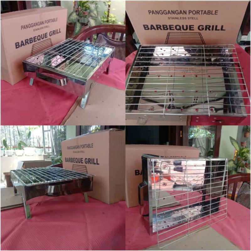 Panggangan Portable Stainless / Panggangan Serbaguna Portable