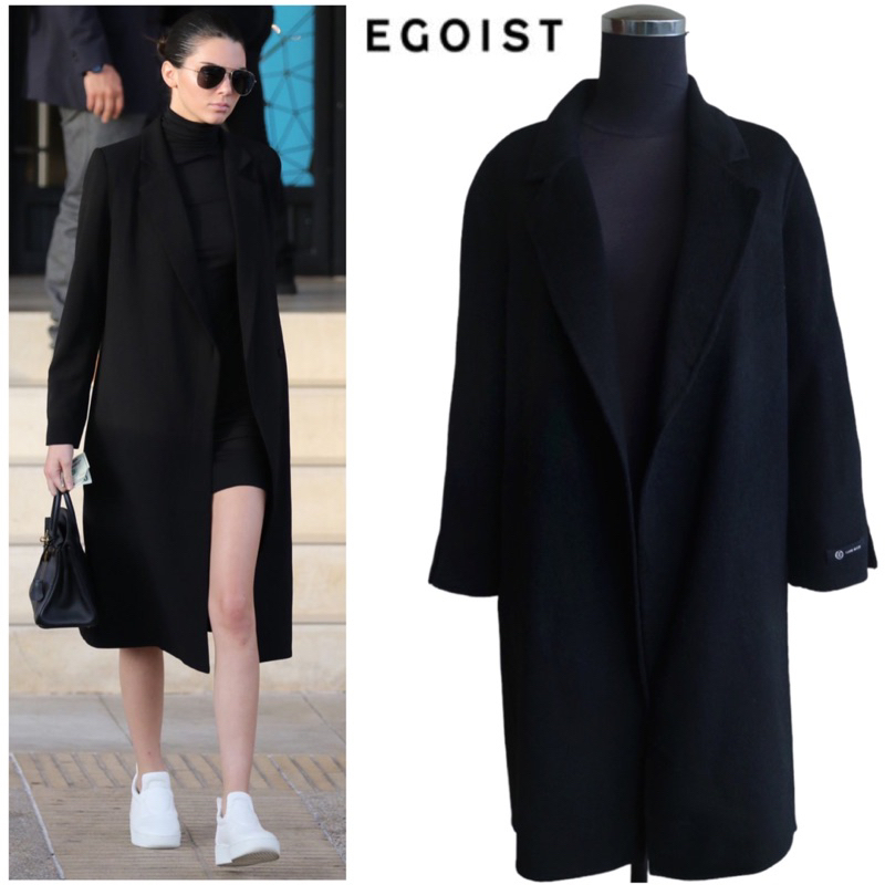 Coat wool brand Egoist