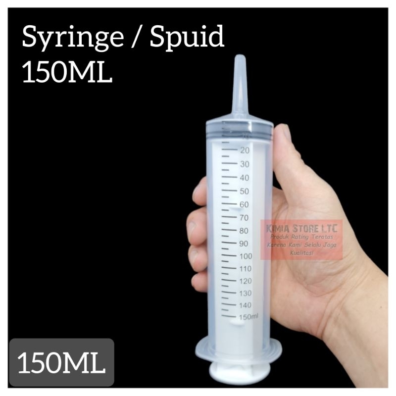 SUNTIKAN BESAR 150ML / SYRINGE 150ML ( SPUID 150ML )