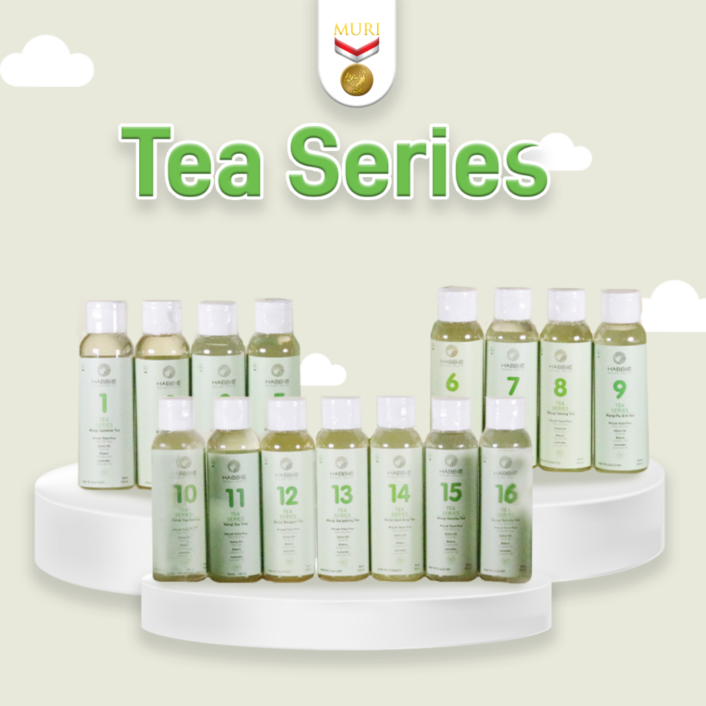 HABBIE TEA Series Aromatic Telon Oil 100ml | Minyak Telon Habbie