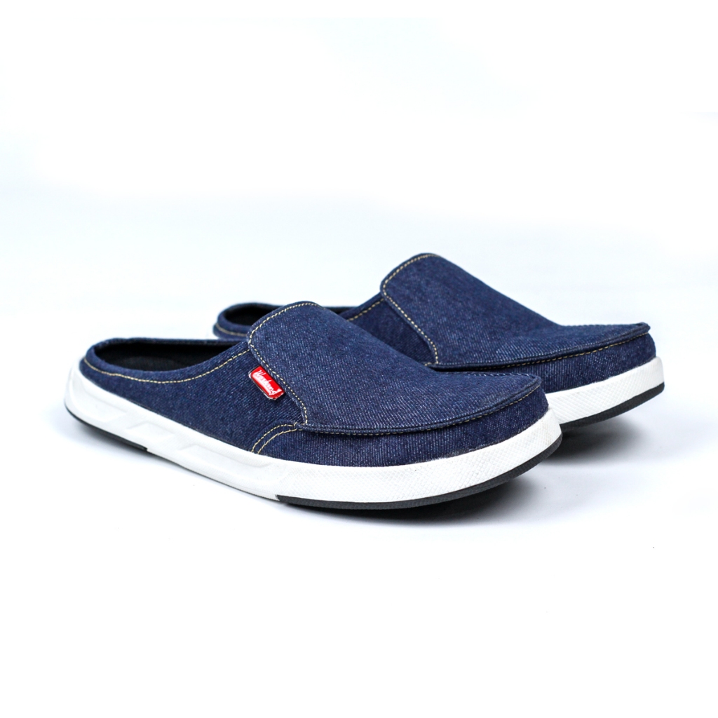 [ORIGINAL] WORKING F-14 - Sepatu Sandal Sendal Cowok Pria Dewasa Casual Kece Keren Empuk Distro Bran