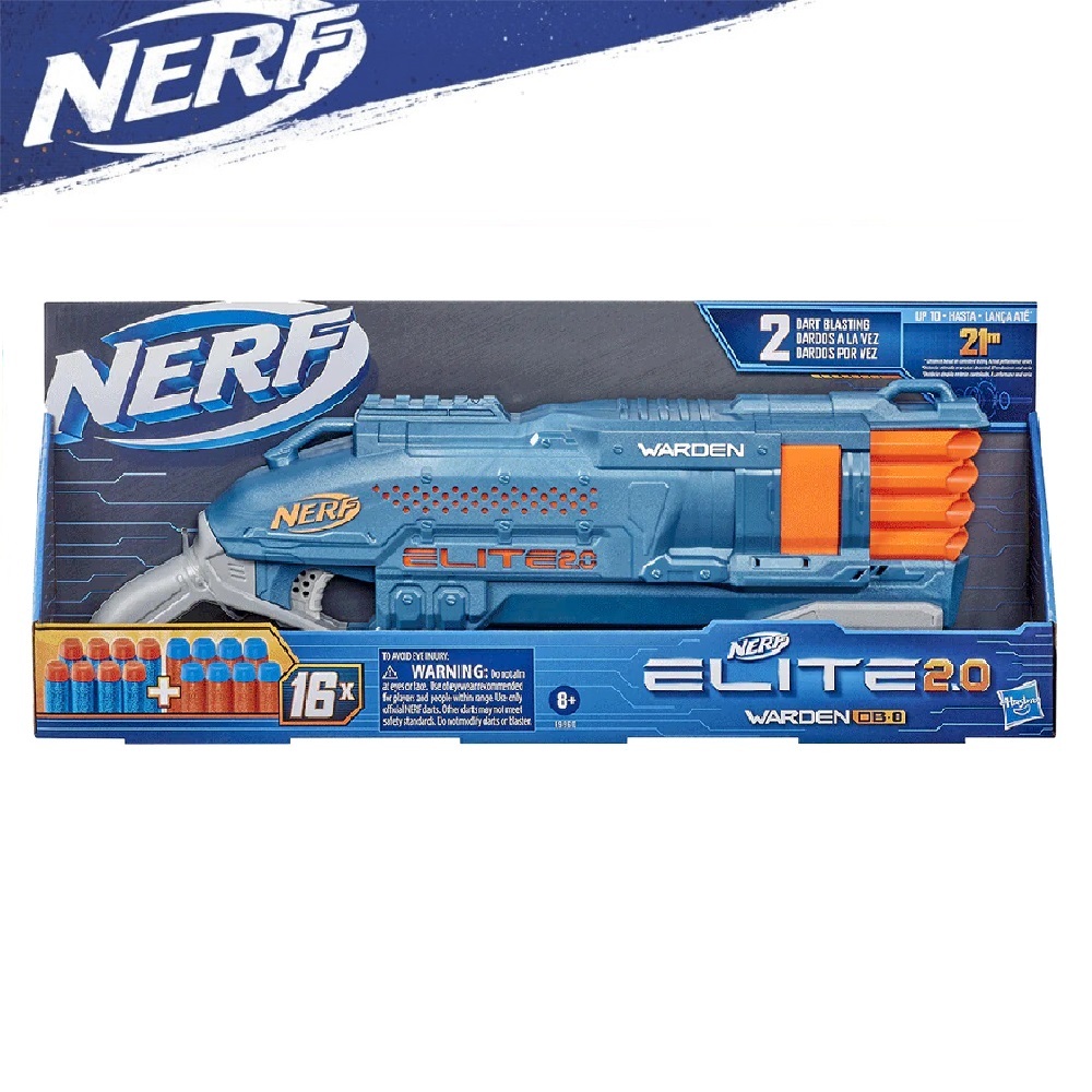 NERF Elite 2.0 Warden DB-8 DB8 Blaster NRRE9960