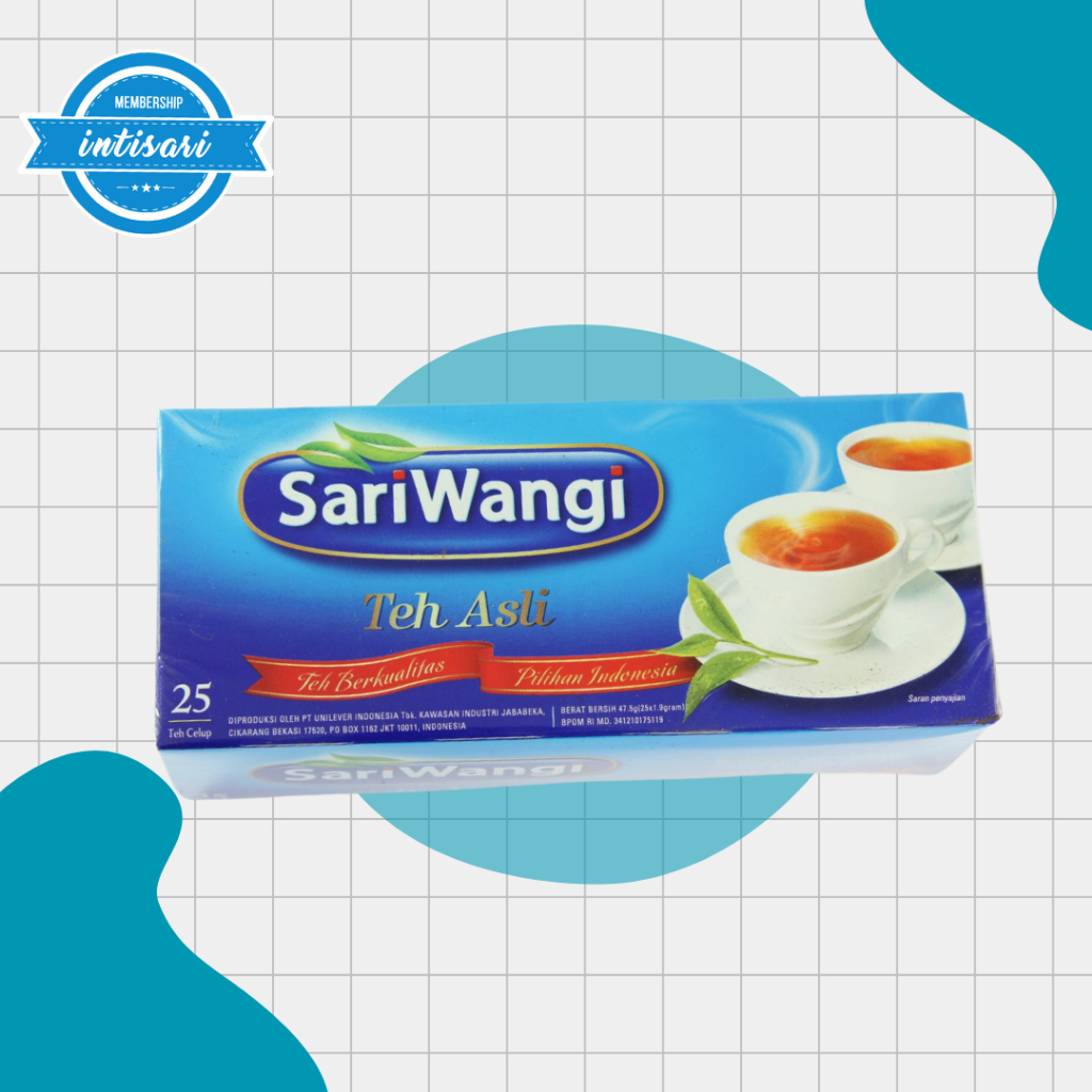 

Teh Sariwangi Celup Kotak isi 25 (Pcs)