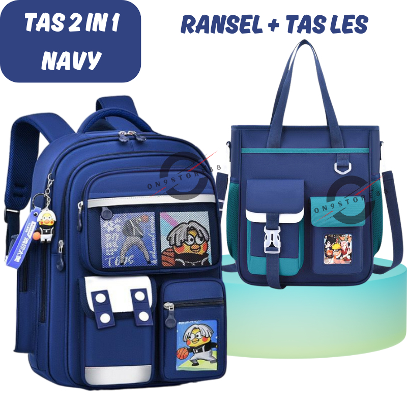 TAS ANAK SD LAKI-LAKI TAS RANSEL SEKOLAH / TAS SEKOLAH ANAK PEREMPUAN ANTI AIR