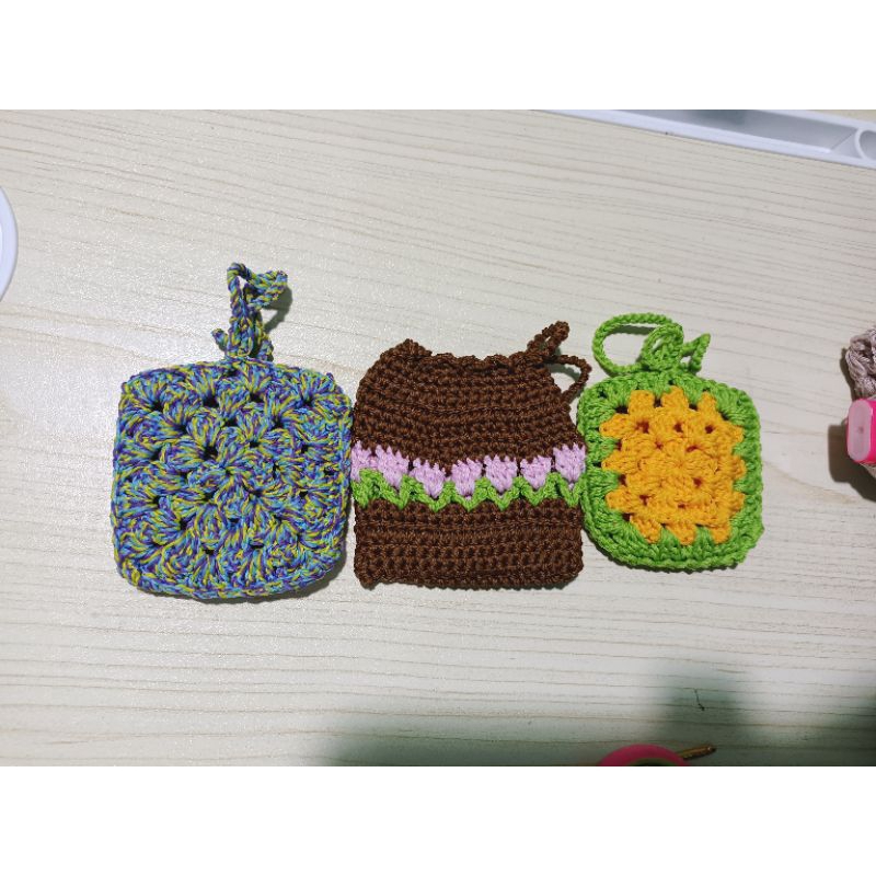 Pouch Airpods Crochet Handmade