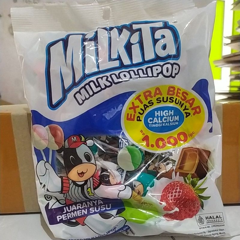 

milkita lollipop permen milkita sunduk refill isi 40pcs