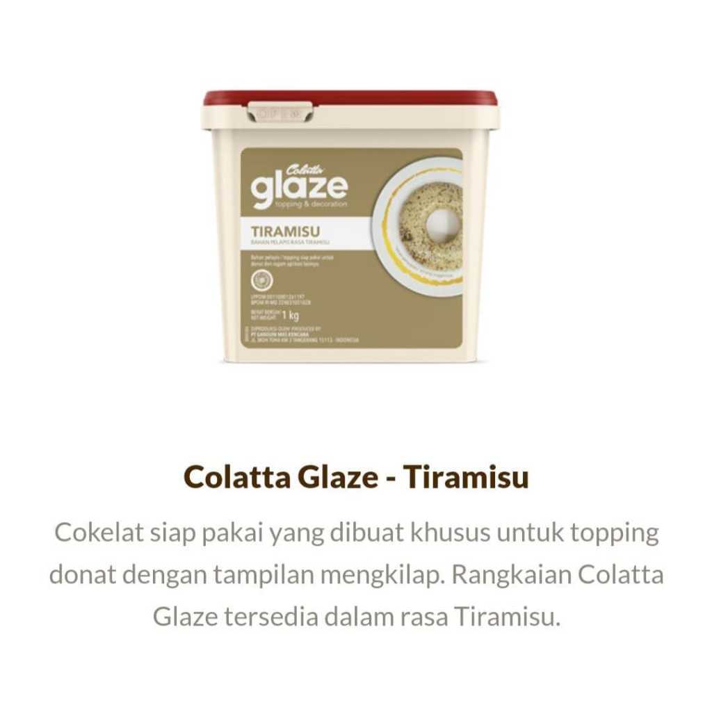 

Colatta Glaze Tiramisu 1kg