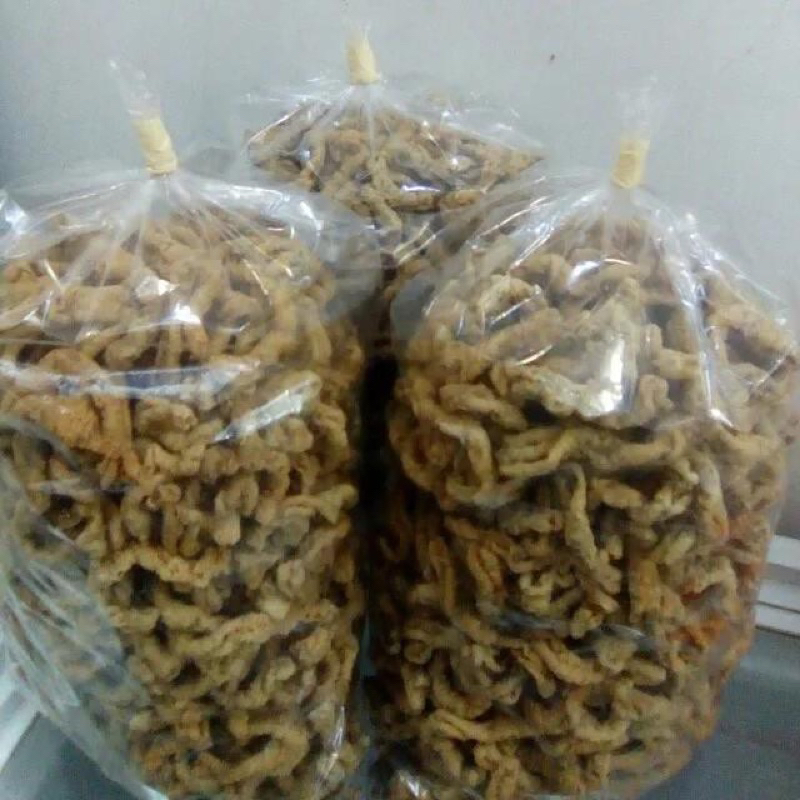 

Usus crispy original dan pedas 1kg