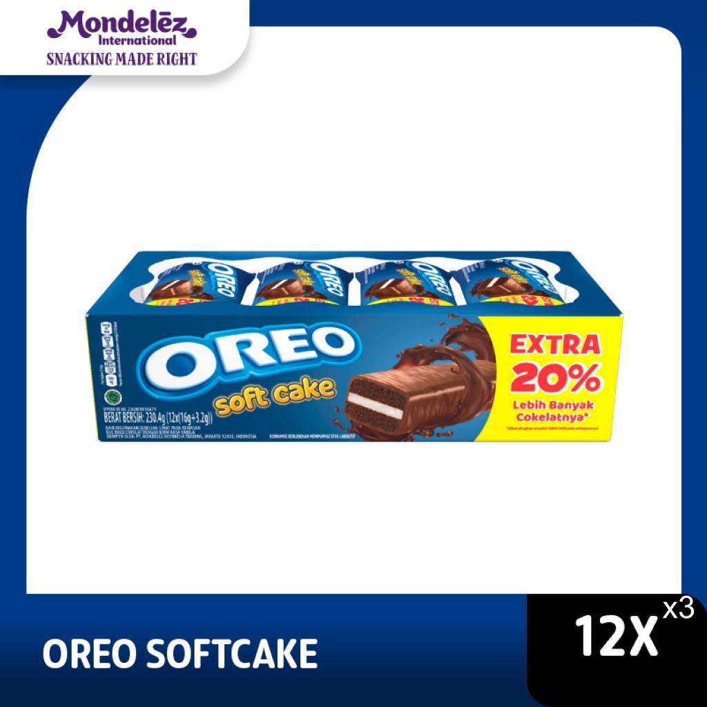 

Oreo Softcake 12x16gr - Triple Pack