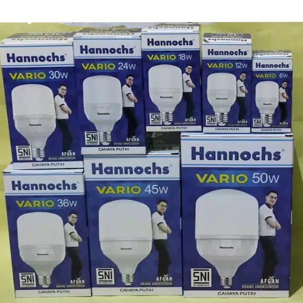 Hanoch Lampu LED Hannochs Bohlam LED Hanoch Vario 30 Watt 30watt garansi  Putih