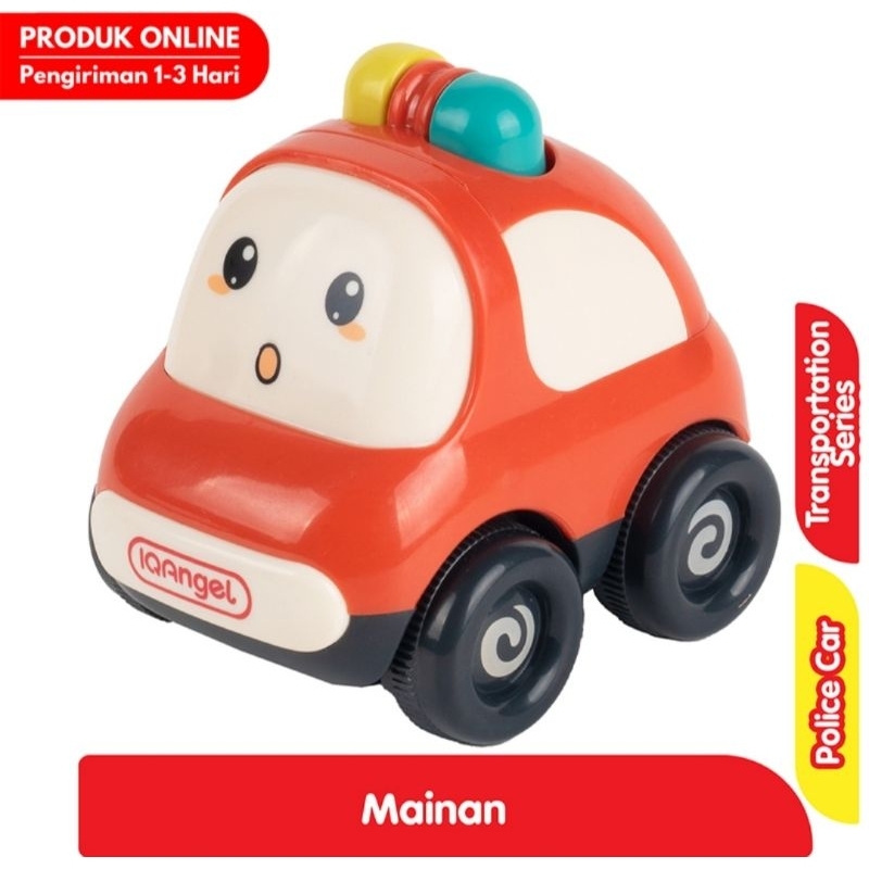 IQAngel Car Toys New Police Car Mainan Anak