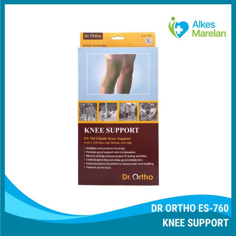 DR ORTHO - Knee Support Elastis Dr. Ortho ES-760 / Deker Lutut Elastis