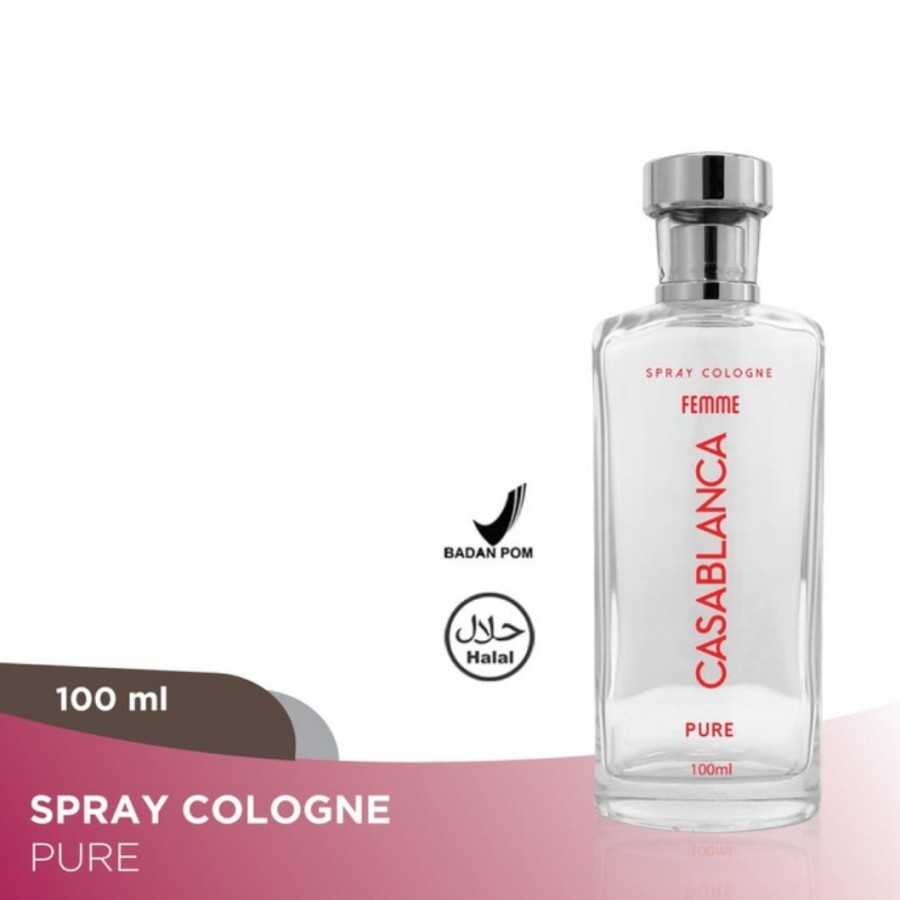 Parfum Casablanca spray Cologne Homme Aqua / Femme Pure 100ml