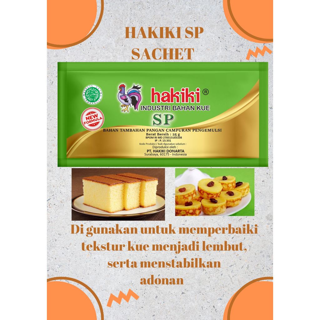 

Hakiki SP sachet 25 gram