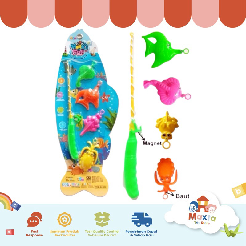 Mainan Pancingan Magnet SH 321