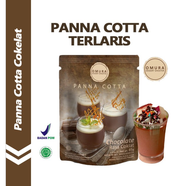 

Omura Panna Cotta - Chocolate 82gr coklat cokelat