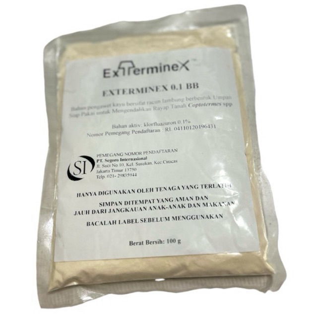 Umpan rayap exterminex 0.1 bb paling ampuh