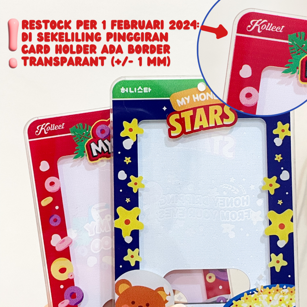 

Cereal Killer Acrylic Kpop Photocard Card Holder / PC Frame by Bibimcat