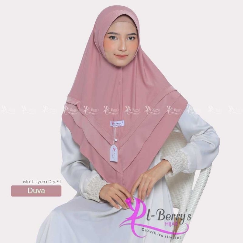 Jilbab Jersey El-Berrys Duva